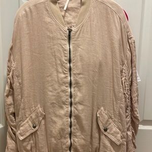 Zip up cotton jacket